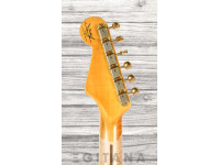 Fender Custom Shop Limited Edition 55 Bone Tone Relic 2A Flame Maple Fingerboard Wide-Fade 2-Color Sunburst Gold Hardware